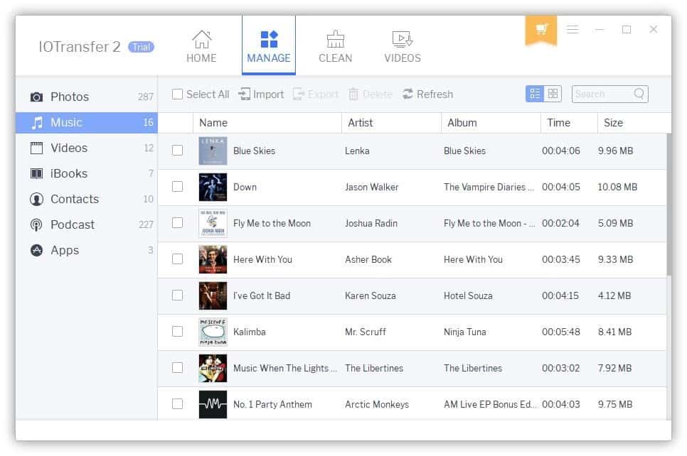 The Free iPhone Transfer Tool You Can Use as iTunes Alternative - 3