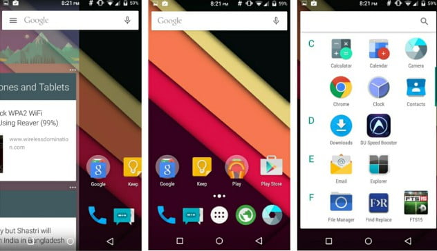 Android M Launcher
