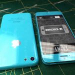 Budget iphone in baby blue