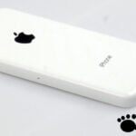 Budget iphone back panel white