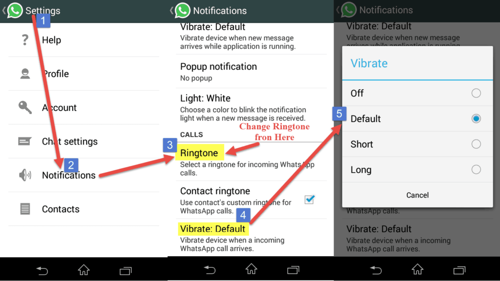 How To Change WhatsApp Call Ringtone Among Tech