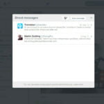 Twitter new Direct message