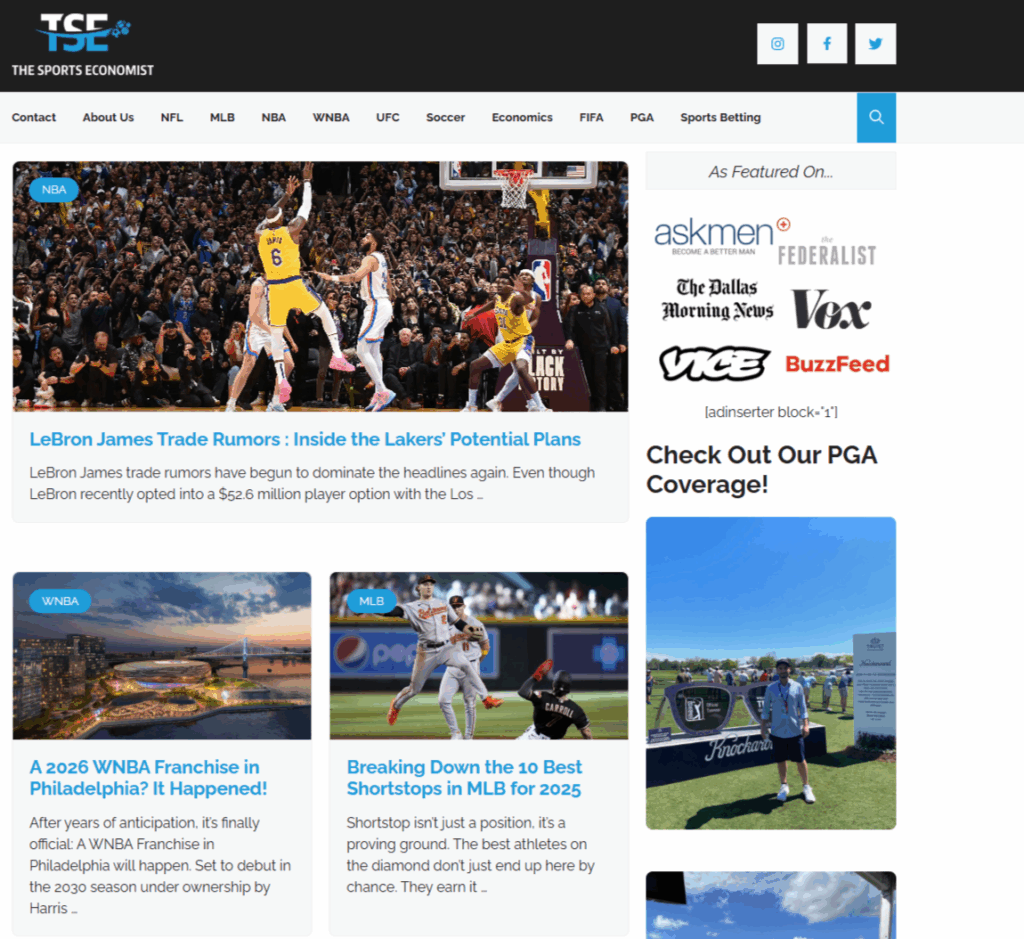 The Sports Economist