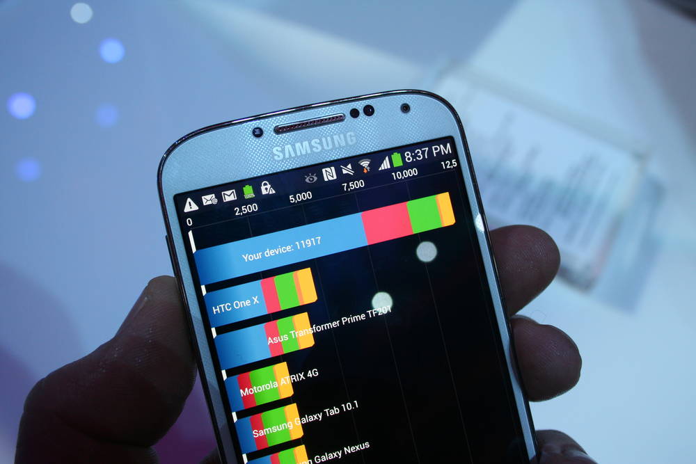 Galaxy note 3 benchmark