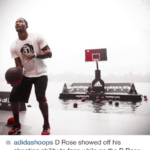 Instagram ad featuring Adidas