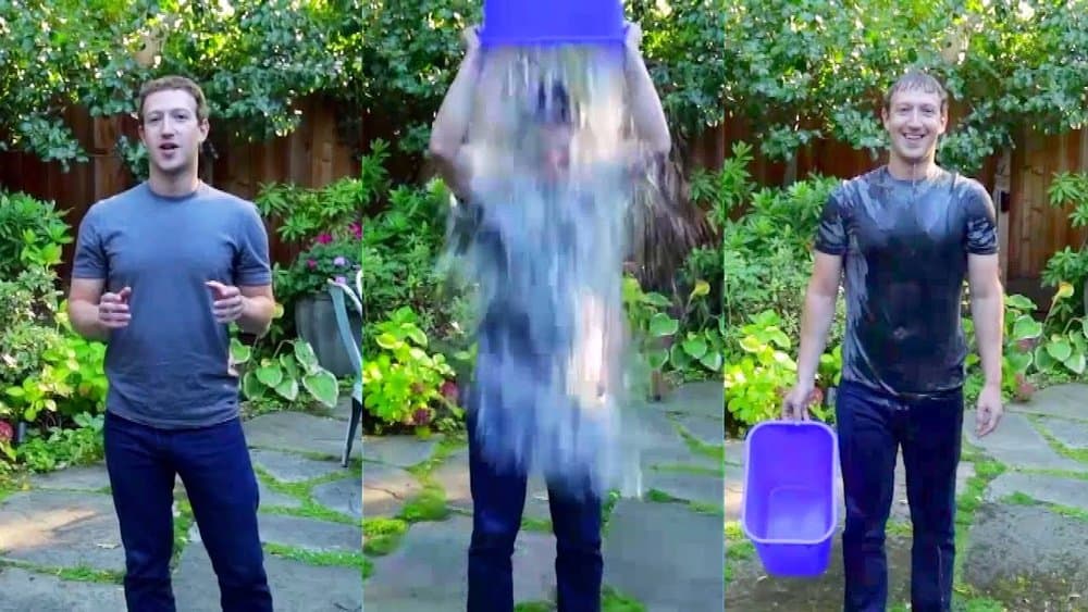 Mark Zuckerberg ice bucket challenge