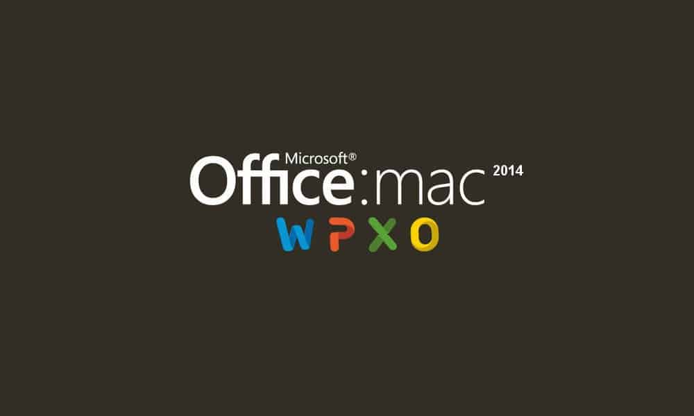 Microsoft Office for Mac 2014