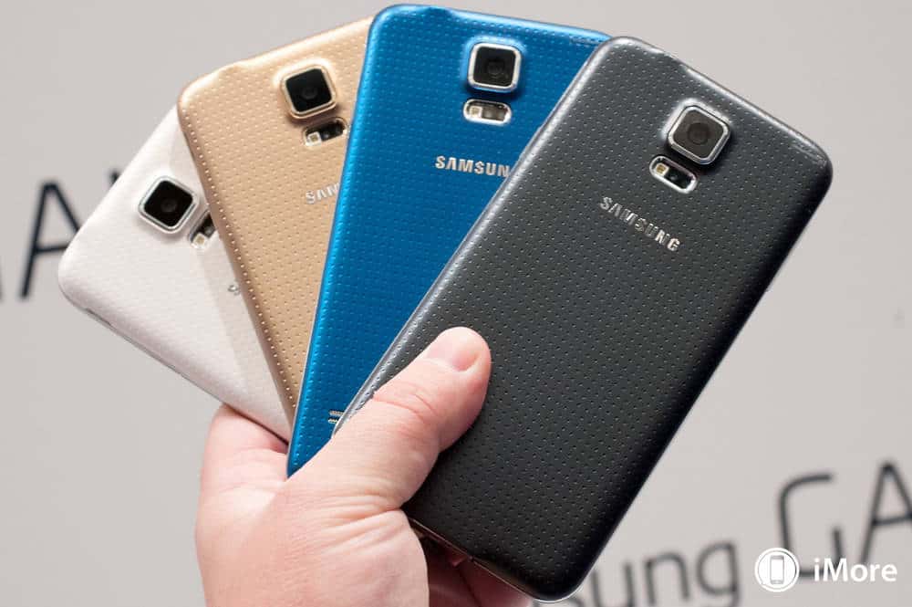 Samsung Galaxy S5 all colors