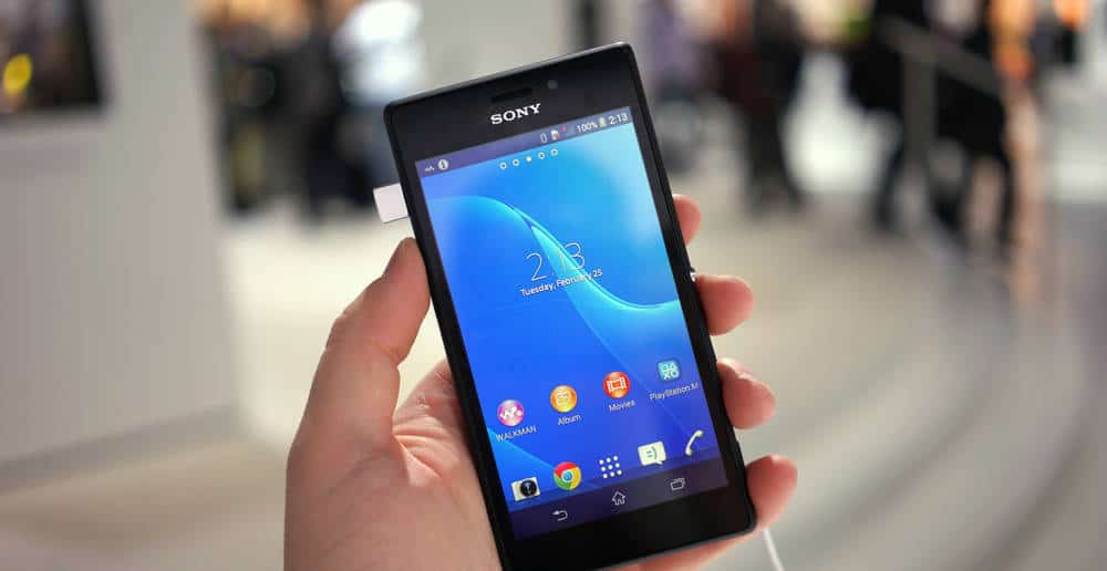 The Sony M2 Aqua first waterproof smartphone with IP68 rating - 1 Sony M2 Aqua