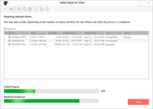Stellar Repair for Videos Software - 5