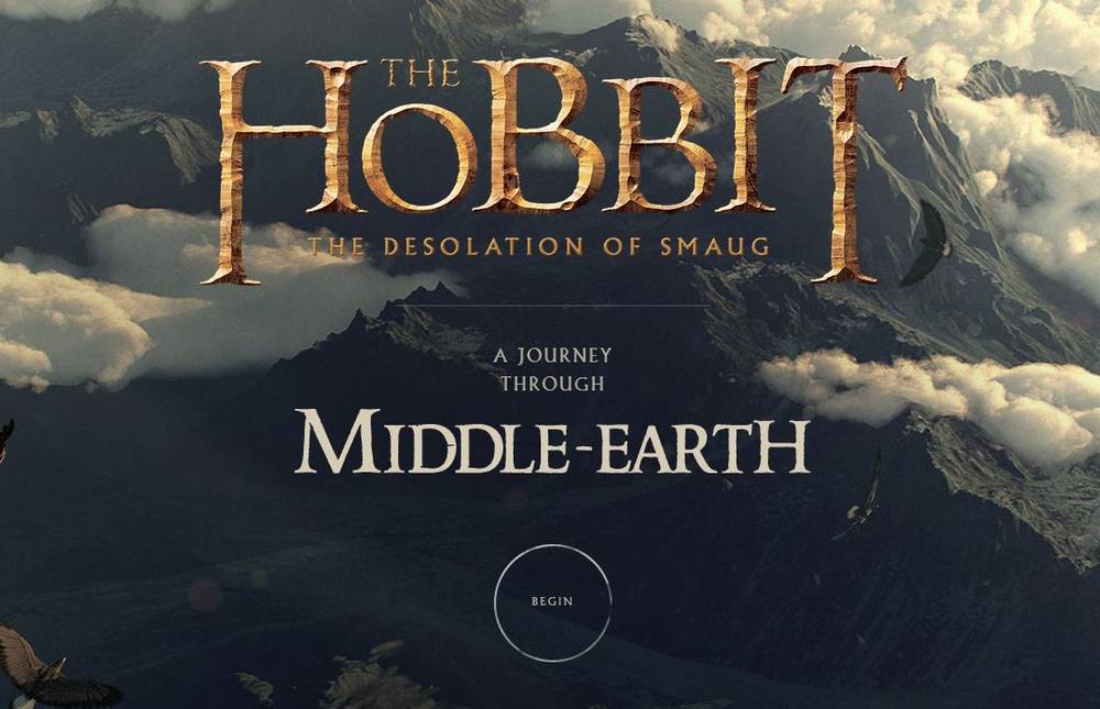 The hobbit a journey through middle earth