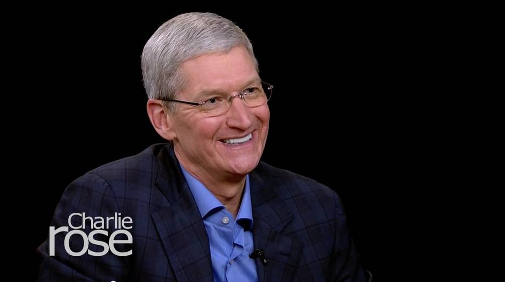 Tim Cook Charlie Rose