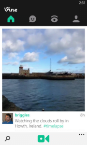 Vine video on Windows Phone