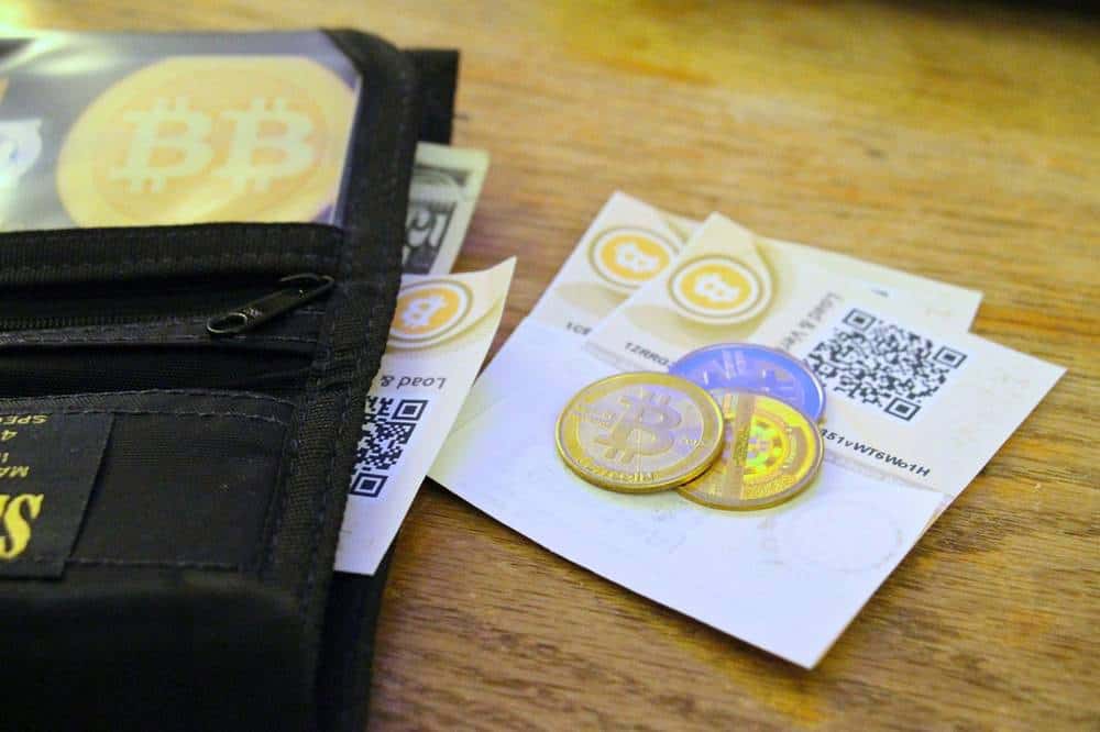 Wallet with Bitcoin
