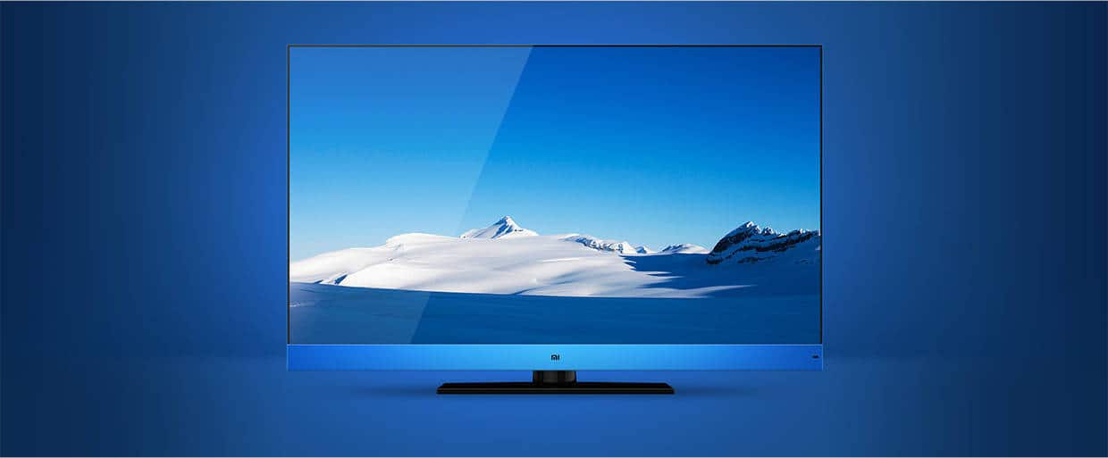 Xiaomi Mi TV blue