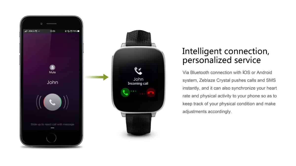 Zeblaze Crystal Smart Bluetooth: Stylish and Sophisticated - 1
