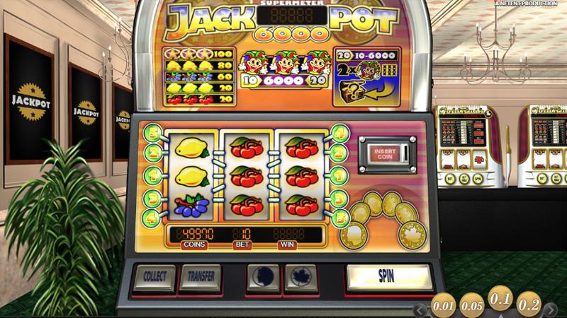 Jackpot 6000 Slot Machine
