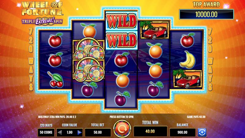 Wheel of Fortune Triple Extreme Spin Slot