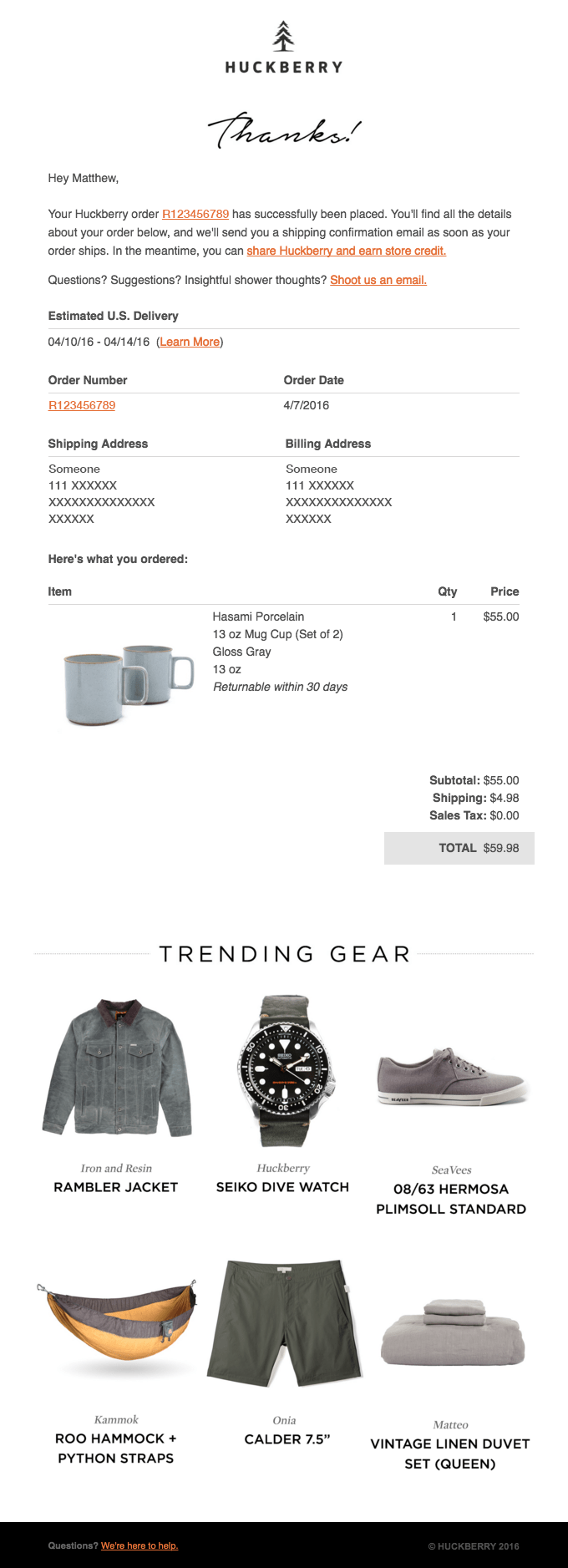 How to Make the Most of Your Transactional Emails - 8